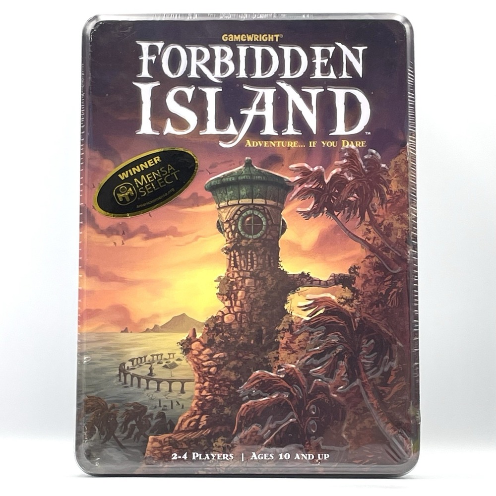 Forbidden Island: Adventure If You Dare Gamewright Mensa Select‎ NEW Sealed 2010